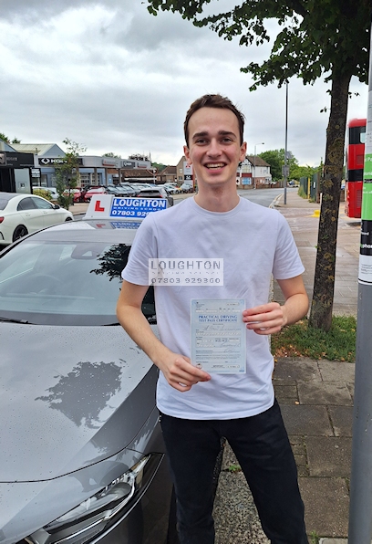 Arsen Passed His Driving Test